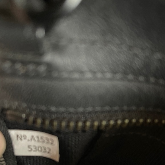 Coach Swagger Crossbody Black Leather Crossbody or Shoulder Bag A1532-53032 - Picture 3 of 9